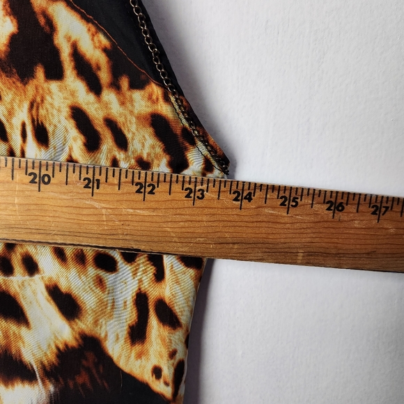 Toxik3 Cheetah Graphic Top Size 1X - Picture 7 of 8